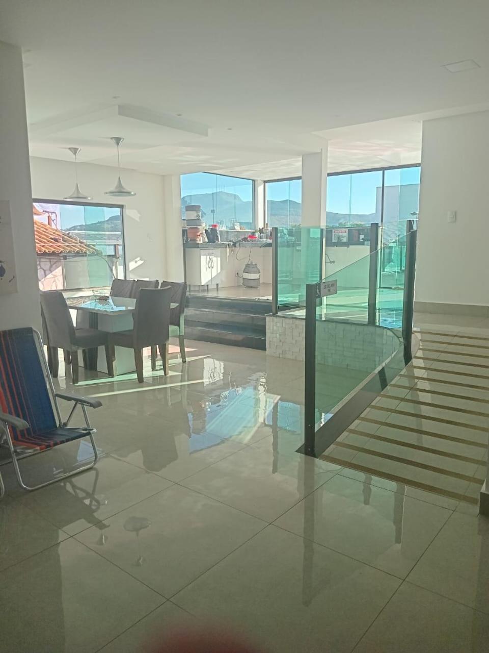 Recanto Brenda - Casa Luxo Capitolio Com Vista Pro Lago, Escarpas E Morrochapeu Luaran gambar